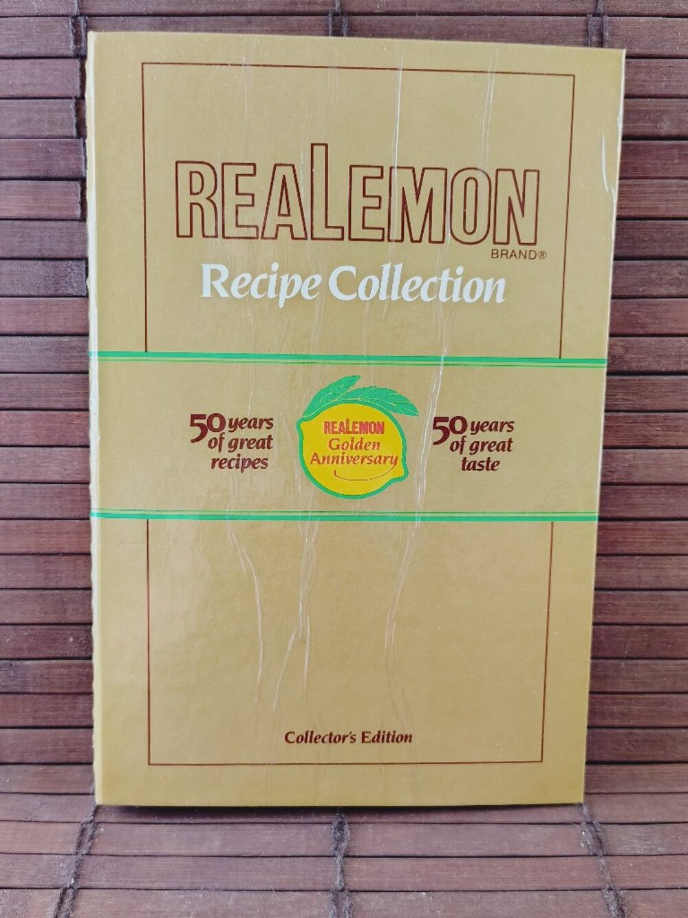 ReaLemon Recipe Collection 50 Years Collectors Edition 1984 Spiral Bound Hardcov